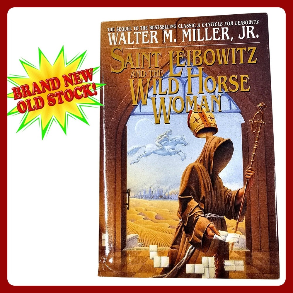Bantam Saint Leibowitz Wild Horse Woman Walter Miller Hardcover 1st‎ Ed NWT